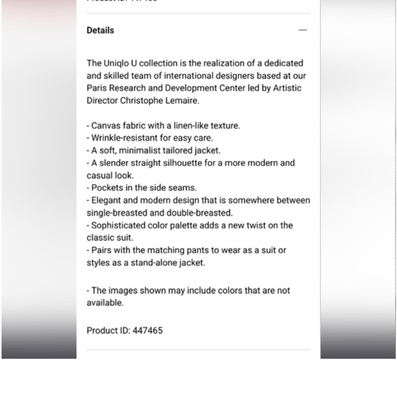 uniqlo black suit jacket - Picture 6 of 6